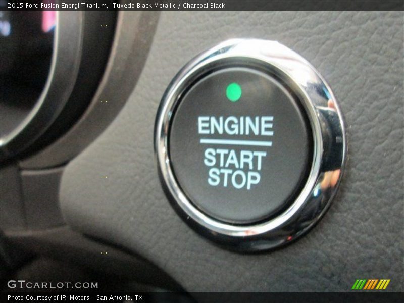 Tuxedo Black Metallic / Charcoal Black 2015 Ford Fusion Energi Titanium