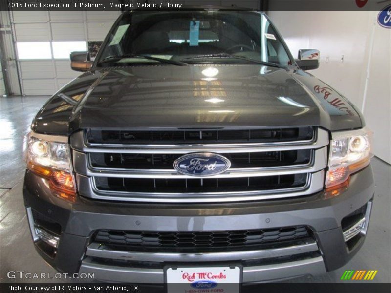 Magnetic Metallic / Ebony 2015 Ford Expedition EL Platinum