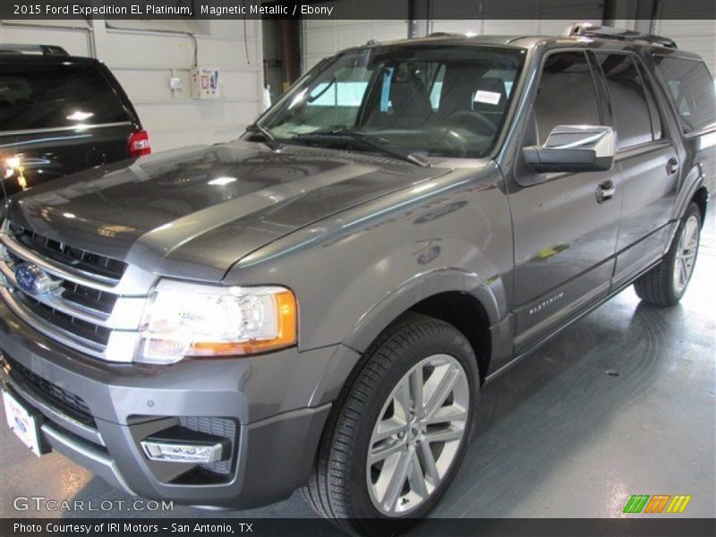 Magnetic Metallic / Ebony 2015 Ford Expedition EL Platinum