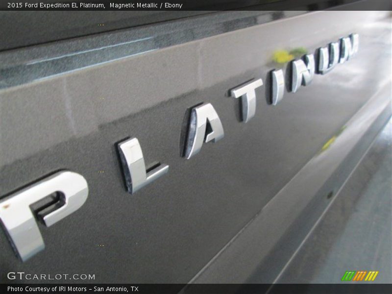 Magnetic Metallic / Ebony 2015 Ford Expedition EL Platinum