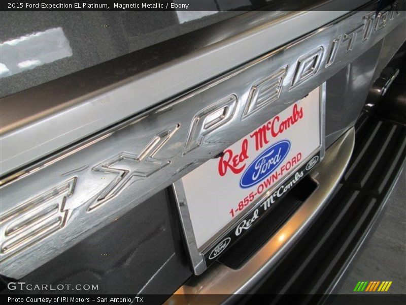 Magnetic Metallic / Ebony 2015 Ford Expedition EL Platinum