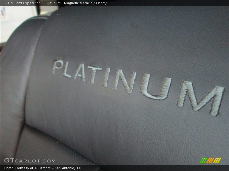 Magnetic Metallic / Ebony 2015 Ford Expedition EL Platinum
