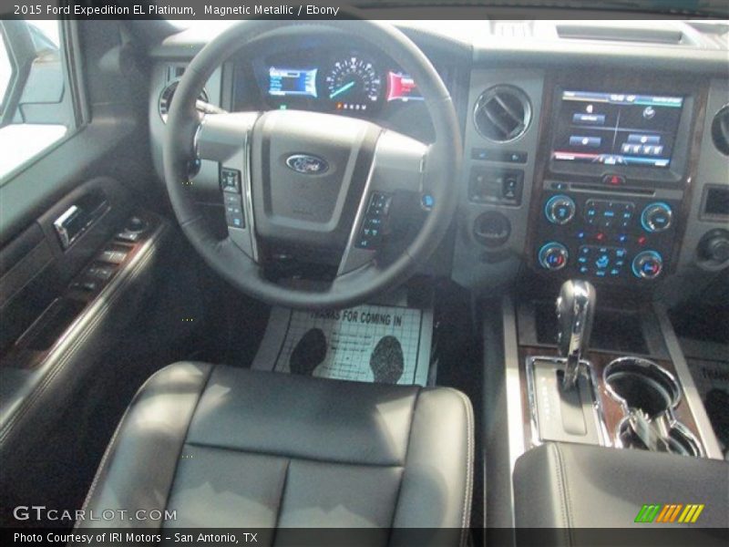 Magnetic Metallic / Ebony 2015 Ford Expedition EL Platinum