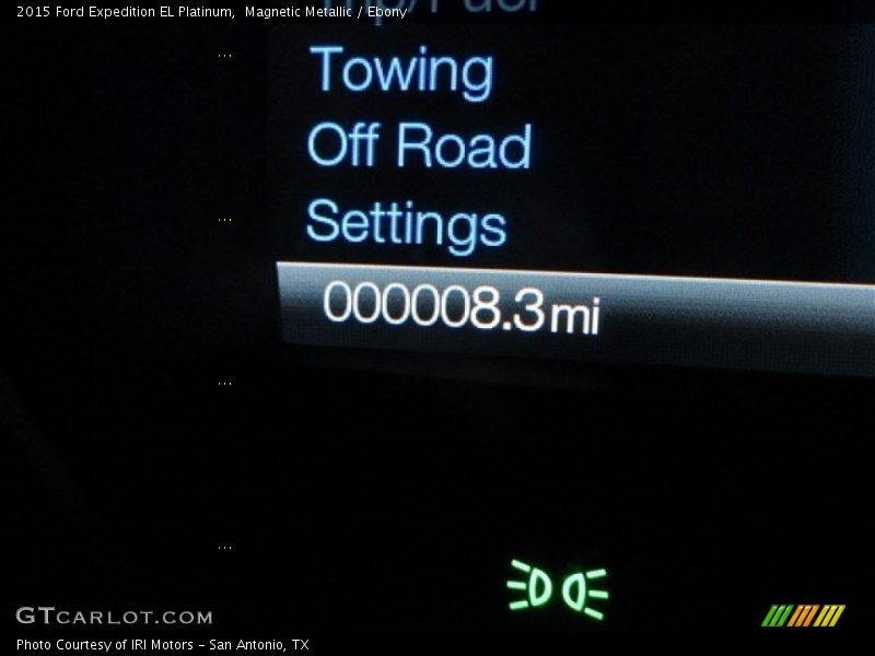 Magnetic Metallic / Ebony 2015 Ford Expedition EL Platinum