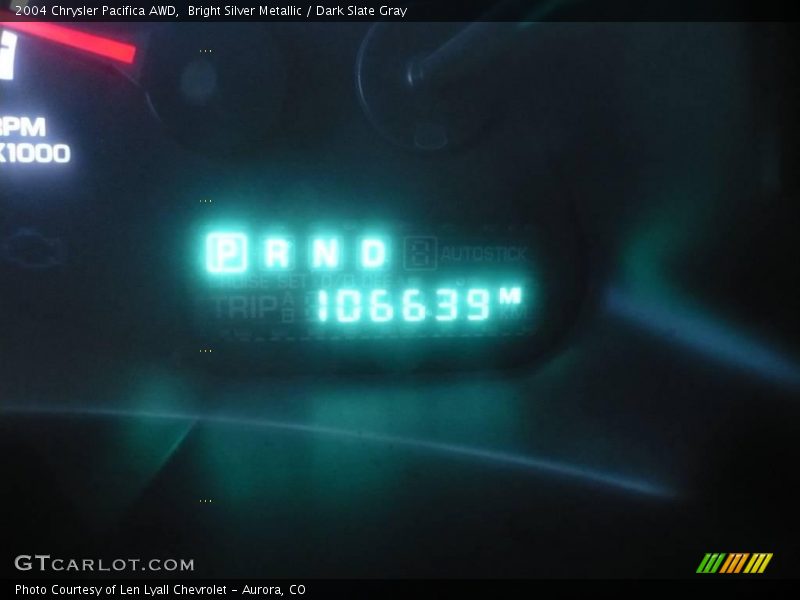 Bright Silver Metallic / Dark Slate Gray 2004 Chrysler Pacifica AWD
