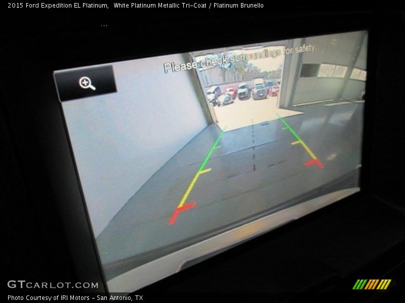 White Platinum Metallic Tri-Coat / Platinum Brunello 2015 Ford Expedition EL Platinum