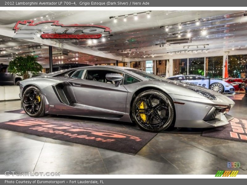  2012 Aventador LP 700-4 Grigio Estoque (Dark Silver)