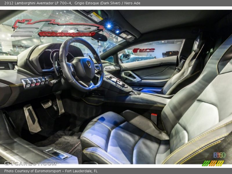 Nero Ade Interior - 2012 Aventador LP 700-4 