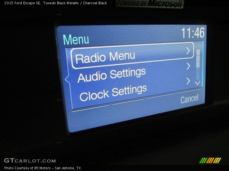 Tuxedo Black Metallic / Charcoal Black 2015 Ford Escape SE