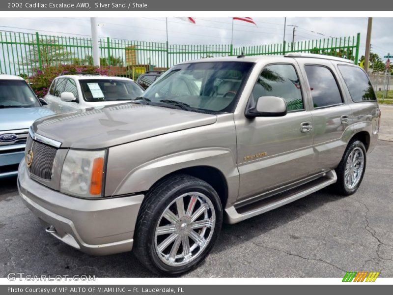 Silver Sand / Shale 2002 Cadillac Escalade AWD