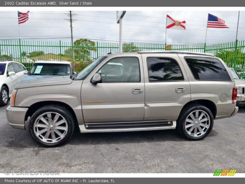 Silver Sand / Shale 2002 Cadillac Escalade AWD