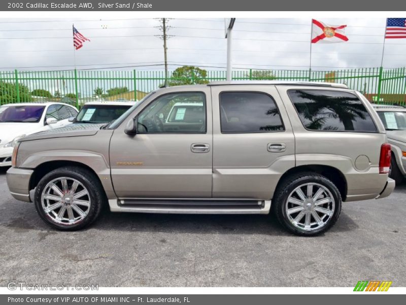 Silver Sand / Shale 2002 Cadillac Escalade AWD