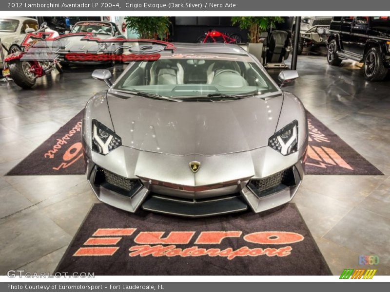 Grigio Estoque (Dark Silver) / Nero Ade 2012 Lamborghini Aventador LP 700-4