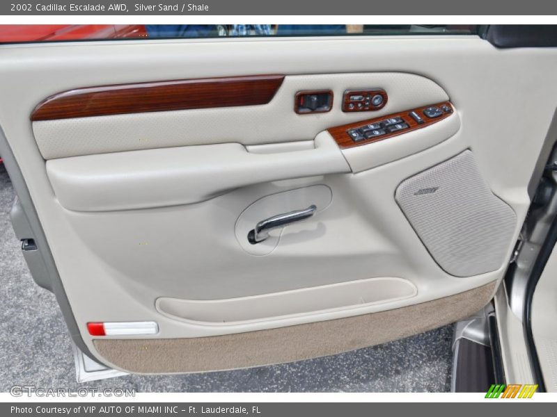 Silver Sand / Shale 2002 Cadillac Escalade AWD
