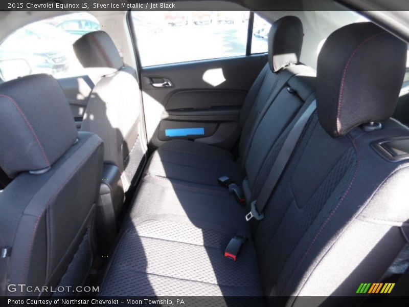 Silver Ice Metallic / Jet Black 2015 Chevrolet Equinox LS