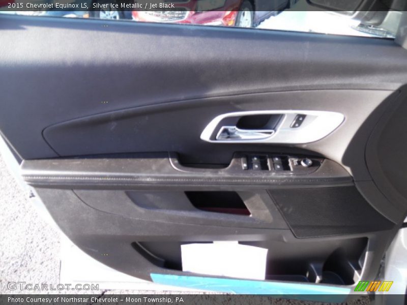 Silver Ice Metallic / Jet Black 2015 Chevrolet Equinox LS