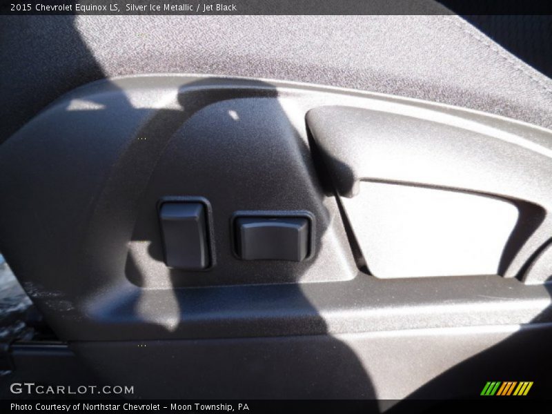 Silver Ice Metallic / Jet Black 2015 Chevrolet Equinox LS