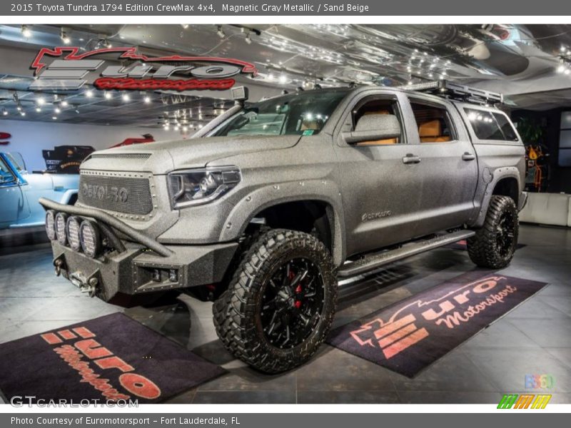 Magnetic Gray Metallic / Sand Beige 2015 Toyota Tundra 1794 Edition CrewMax 4x4