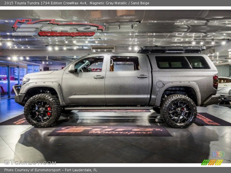 Magnetic Gray Metallic / Sand Beige 2015 Toyota Tundra 1794 Edition CrewMax 4x4