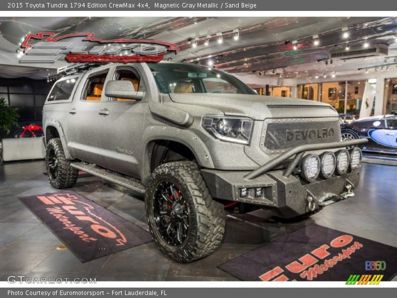 Magnetic Gray Metallic / Sand Beige 2015 Toyota Tundra 1794 Edition CrewMax 4x4