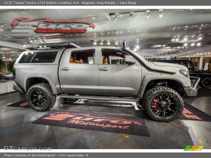 Magnetic Gray Metallic / Sand Beige 2015 Toyota Tundra 1794 Edition CrewMax 4x4