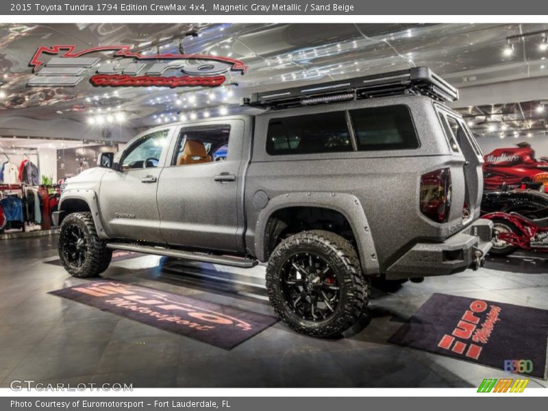 Magnetic Gray Metallic / Sand Beige 2015 Toyota Tundra 1794 Edition CrewMax 4x4