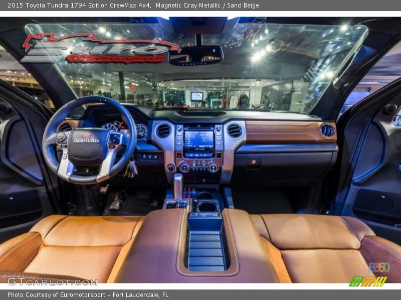 Magnetic Gray Metallic / Sand Beige 2015 Toyota Tundra 1794 Edition CrewMax 4x4