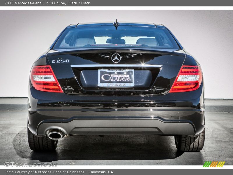 Black / Black 2015 Mercedes-Benz C 250 Coupe