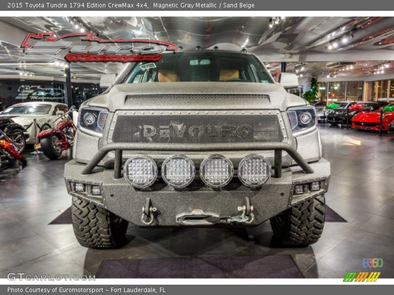Magnetic Gray Metallic / Sand Beige 2015 Toyota Tundra 1794 Edition CrewMax 4x4
