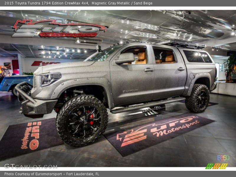 Magnetic Gray Metallic / Sand Beige 2015 Toyota Tundra 1794 Edition CrewMax 4x4