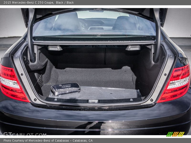 Black / Black 2015 Mercedes-Benz C 250 Coupe
