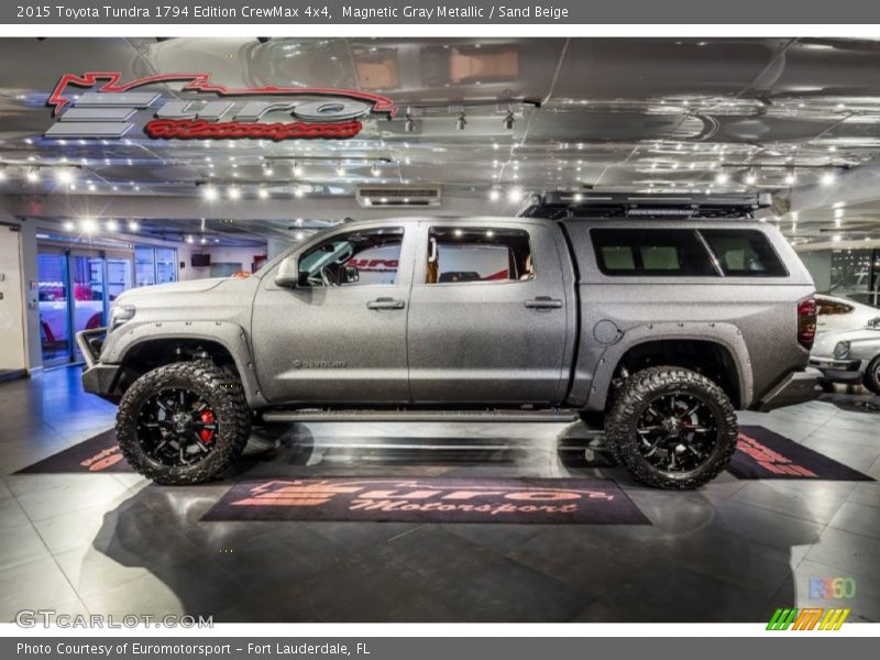 Magnetic Gray Metallic / Sand Beige 2015 Toyota Tundra 1794 Edition CrewMax 4x4