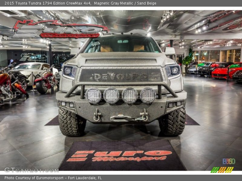 Magnetic Gray Metallic / Sand Beige 2015 Toyota Tundra 1794 Edition CrewMax 4x4