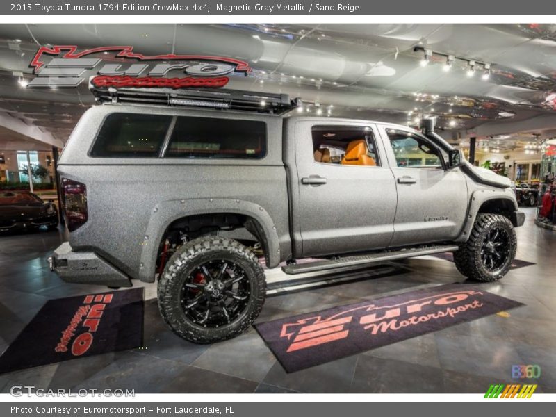 Magnetic Gray Metallic / Sand Beige 2015 Toyota Tundra 1794 Edition CrewMax 4x4