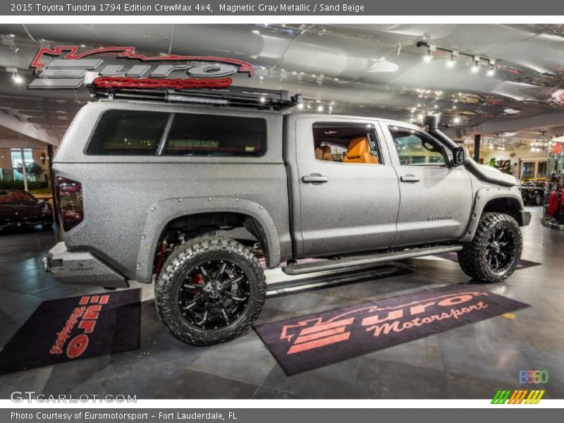 Magnetic Gray Metallic / Sand Beige 2015 Toyota Tundra 1794 Edition CrewMax 4x4