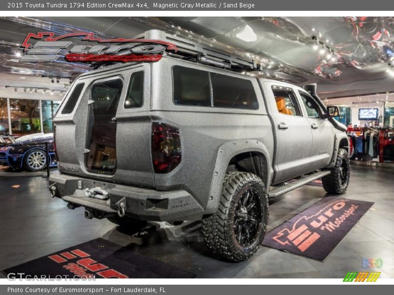 Magnetic Gray Metallic / Sand Beige 2015 Toyota Tundra 1794 Edition CrewMax 4x4