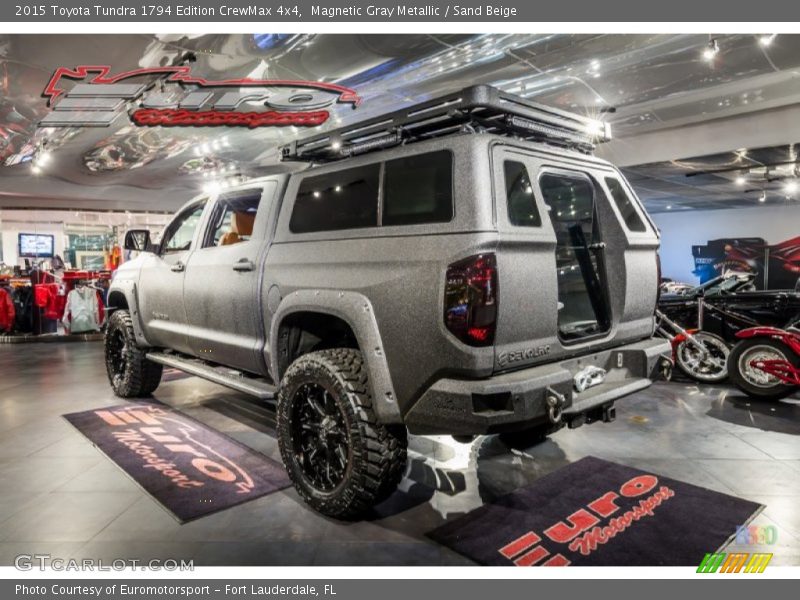 Magnetic Gray Metallic / Sand Beige 2015 Toyota Tundra 1794 Edition CrewMax 4x4