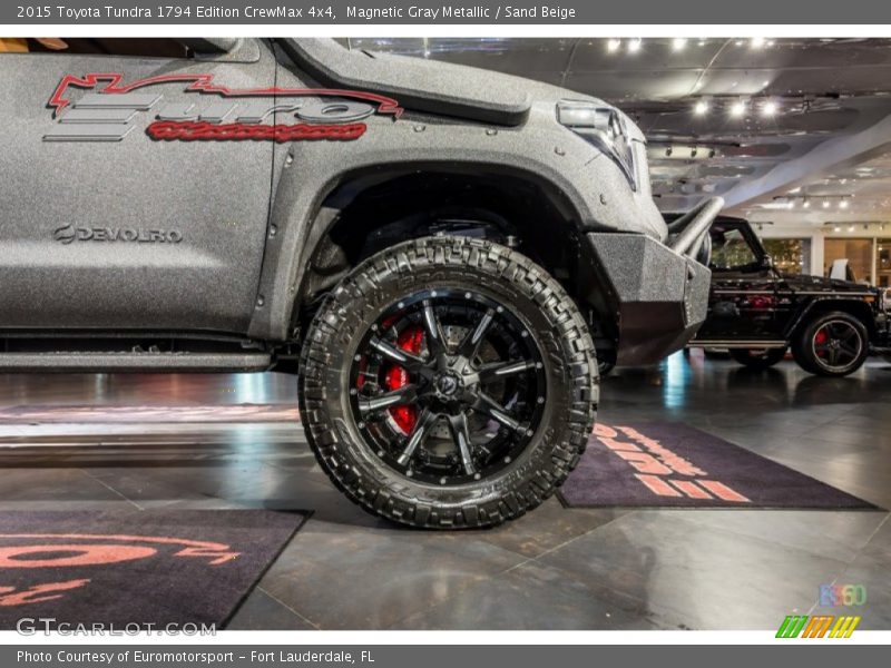 Magnetic Gray Metallic / Sand Beige 2015 Toyota Tundra 1794 Edition CrewMax 4x4