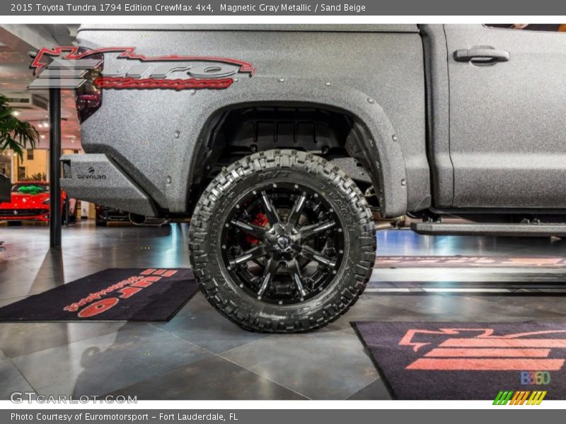 Magnetic Gray Metallic / Sand Beige 2015 Toyota Tundra 1794 Edition CrewMax 4x4