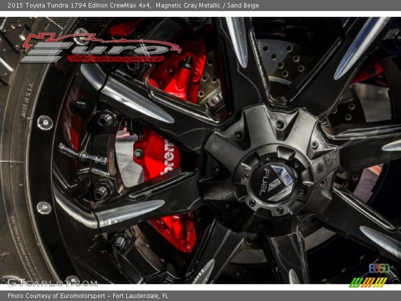 Magnetic Gray Metallic / Sand Beige 2015 Toyota Tundra 1794 Edition CrewMax 4x4