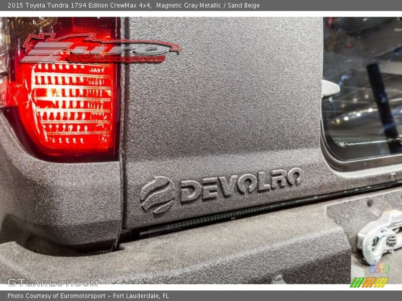 Magnetic Gray Metallic / Sand Beige 2015 Toyota Tundra 1794 Edition CrewMax 4x4