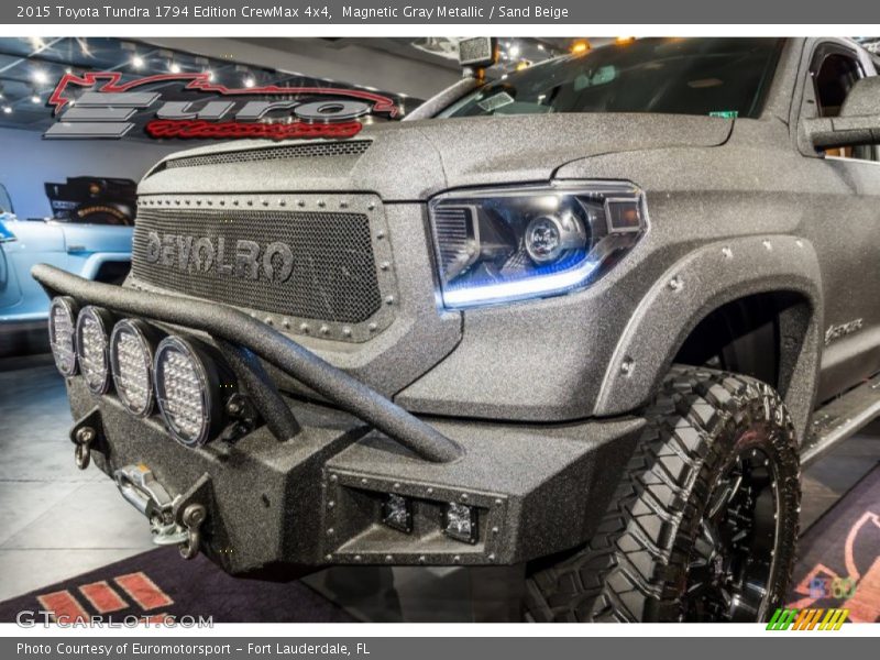 Magnetic Gray Metallic / Sand Beige 2015 Toyota Tundra 1794 Edition CrewMax 4x4