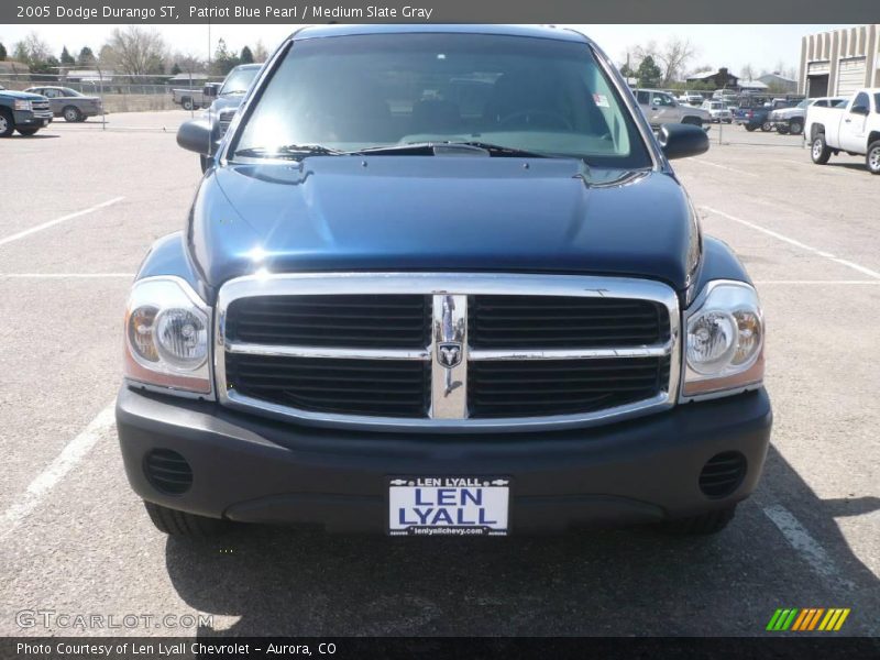 Patriot Blue Pearl / Medium Slate Gray 2005 Dodge Durango ST