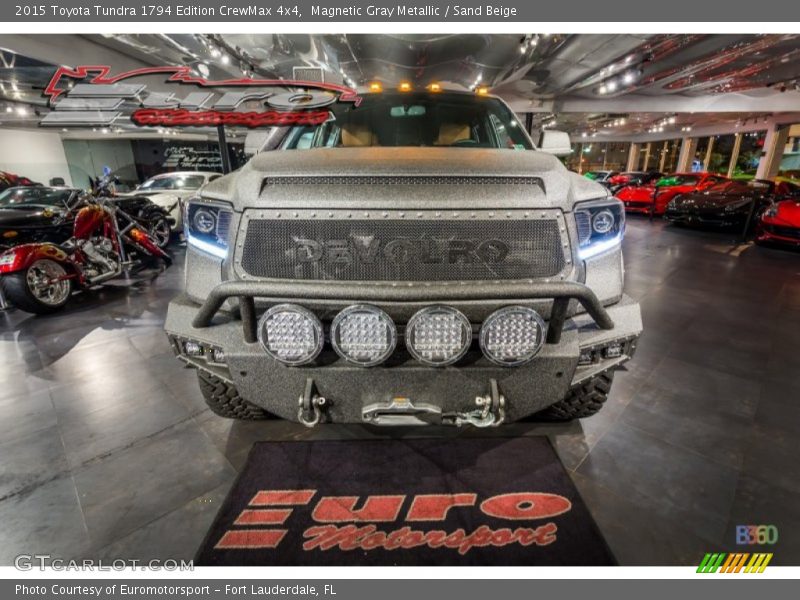 Magnetic Gray Metallic / Sand Beige 2015 Toyota Tundra 1794 Edition CrewMax 4x4