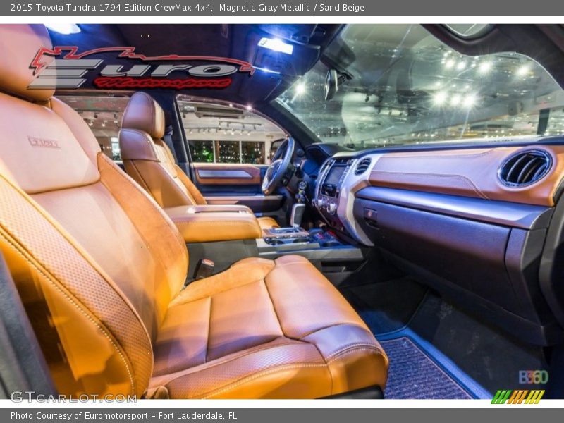 Magnetic Gray Metallic / Sand Beige 2015 Toyota Tundra 1794 Edition CrewMax 4x4