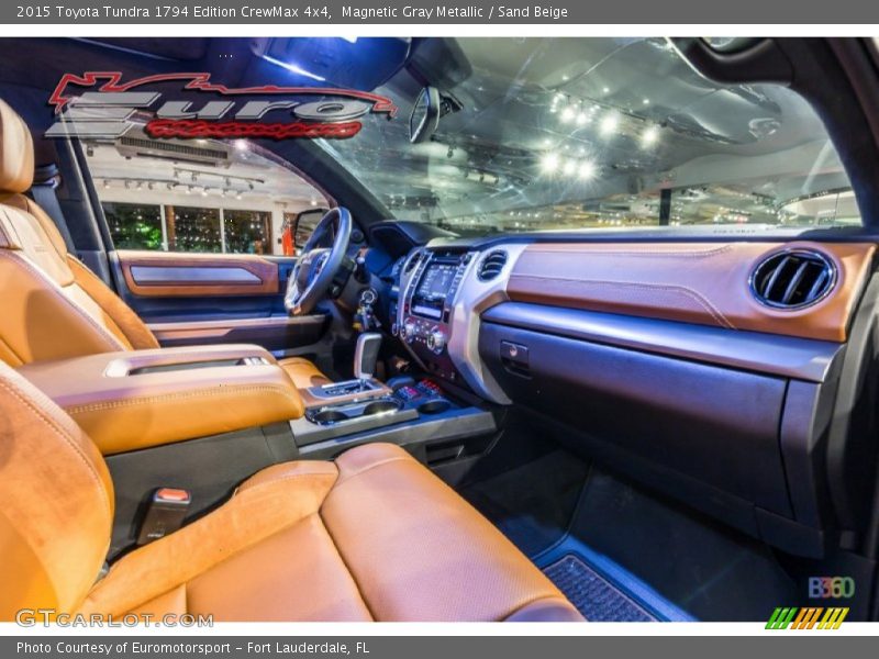 Magnetic Gray Metallic / Sand Beige 2015 Toyota Tundra 1794 Edition CrewMax 4x4