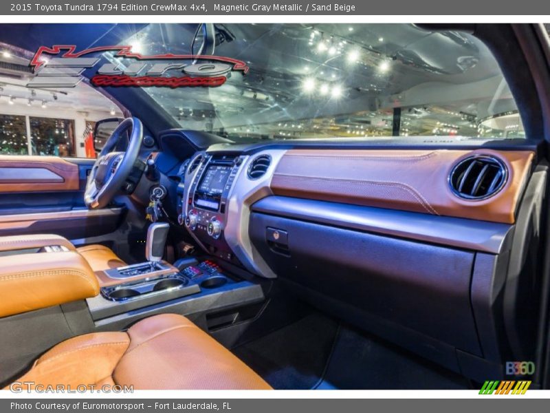 Magnetic Gray Metallic / Sand Beige 2015 Toyota Tundra 1794 Edition CrewMax 4x4