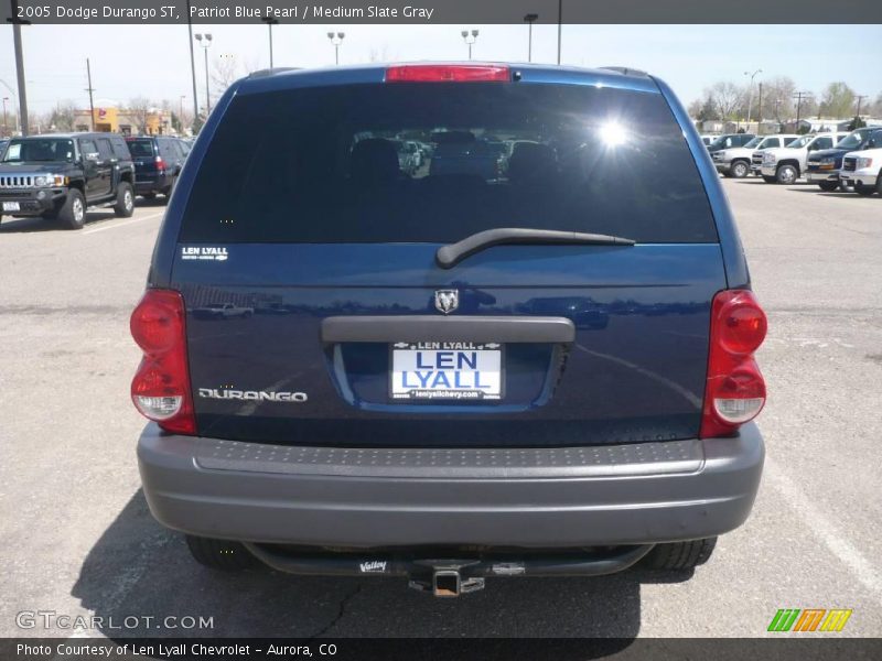 Patriot Blue Pearl / Medium Slate Gray 2005 Dodge Durango ST