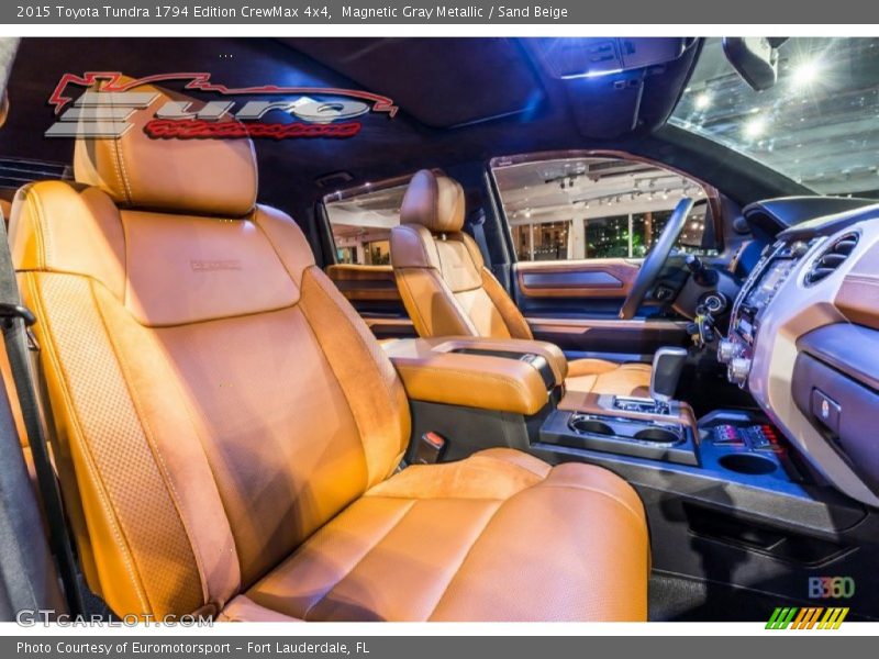 Magnetic Gray Metallic / Sand Beige 2015 Toyota Tundra 1794 Edition CrewMax 4x4