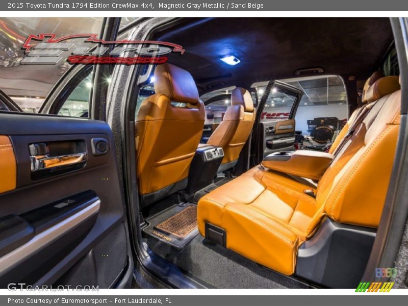 Magnetic Gray Metallic / Sand Beige 2015 Toyota Tundra 1794 Edition CrewMax 4x4
